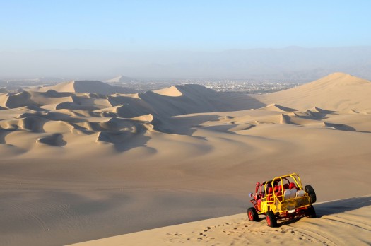 Sand Dessert with Dune Buggy