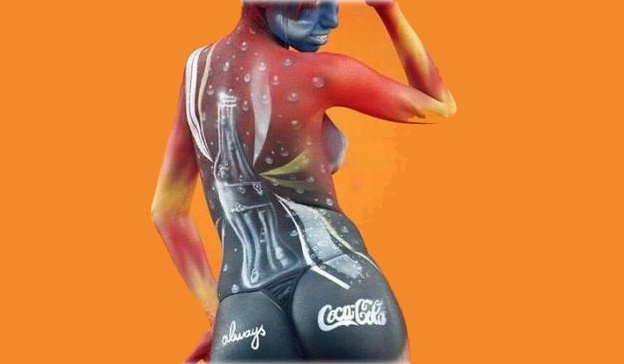 Coca-Cola-Body-Paint-Ads-Ads
