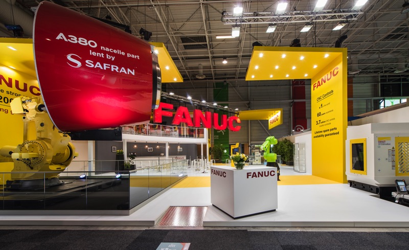 Salon du Bourget - FANUC with SAFRAN technology